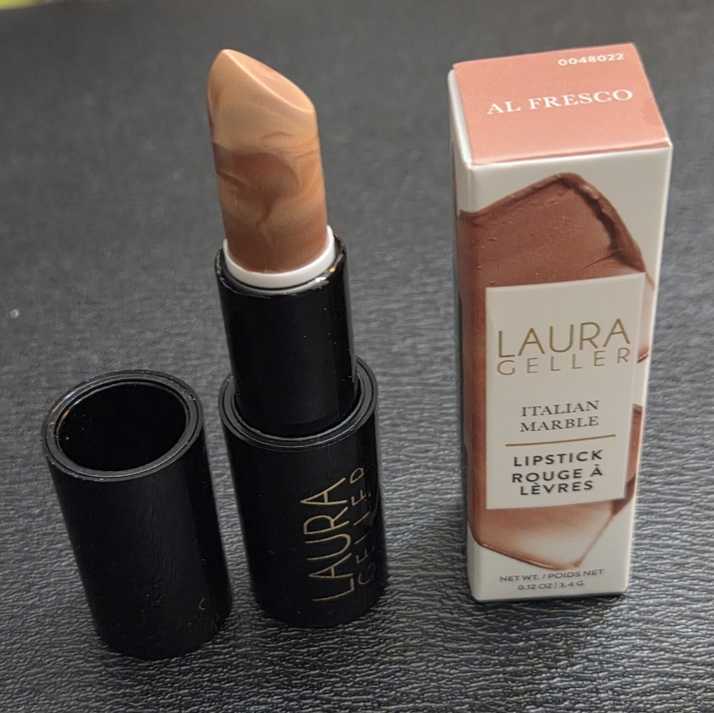 🎁Laura Geller Italian Marble Lipstick in Al Fresco with Magnetic Case